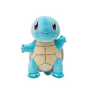 Pokemon Squirtle Select Velvet Plush – 8-Inch Squirtle Plush with Unique Velvet Fabric and Authentic Details