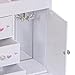 Mele & Co. Adalyn Ballerina Music Jewelry Box for Girls, Necklace and Earring Organizer, 9 x 4 x 9