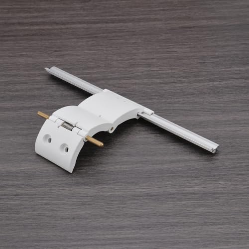 EMSea Rollo Rarage Türverriegelungsgurt Rollo Garagentorvorhang Flexi Gurt Rollo Vorhang Verriegelungshalterung Passend für 55 mm Lamellen