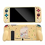 Protective Case for Nintendo Switch,Cute Kawaii Cartoon Design Cover - Shock-Absorption and Anti-Scratch Fashion Cool Switch Game Shell for Girls Kids Women - (Corner creature of Candy jar)