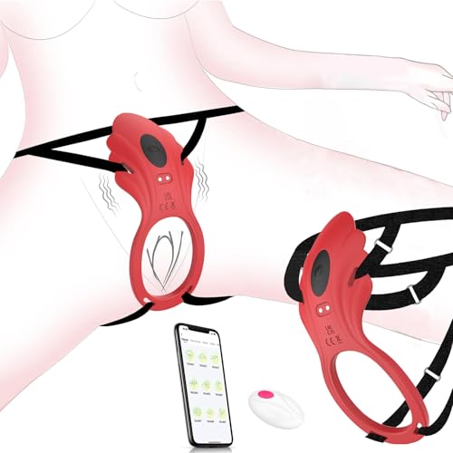 Couples Panty Vibrate Adult Toys for Women,Dual Clitioral Vibrate Panties with 10 Modes Tool Great for Her On Date Night CiyIL3
