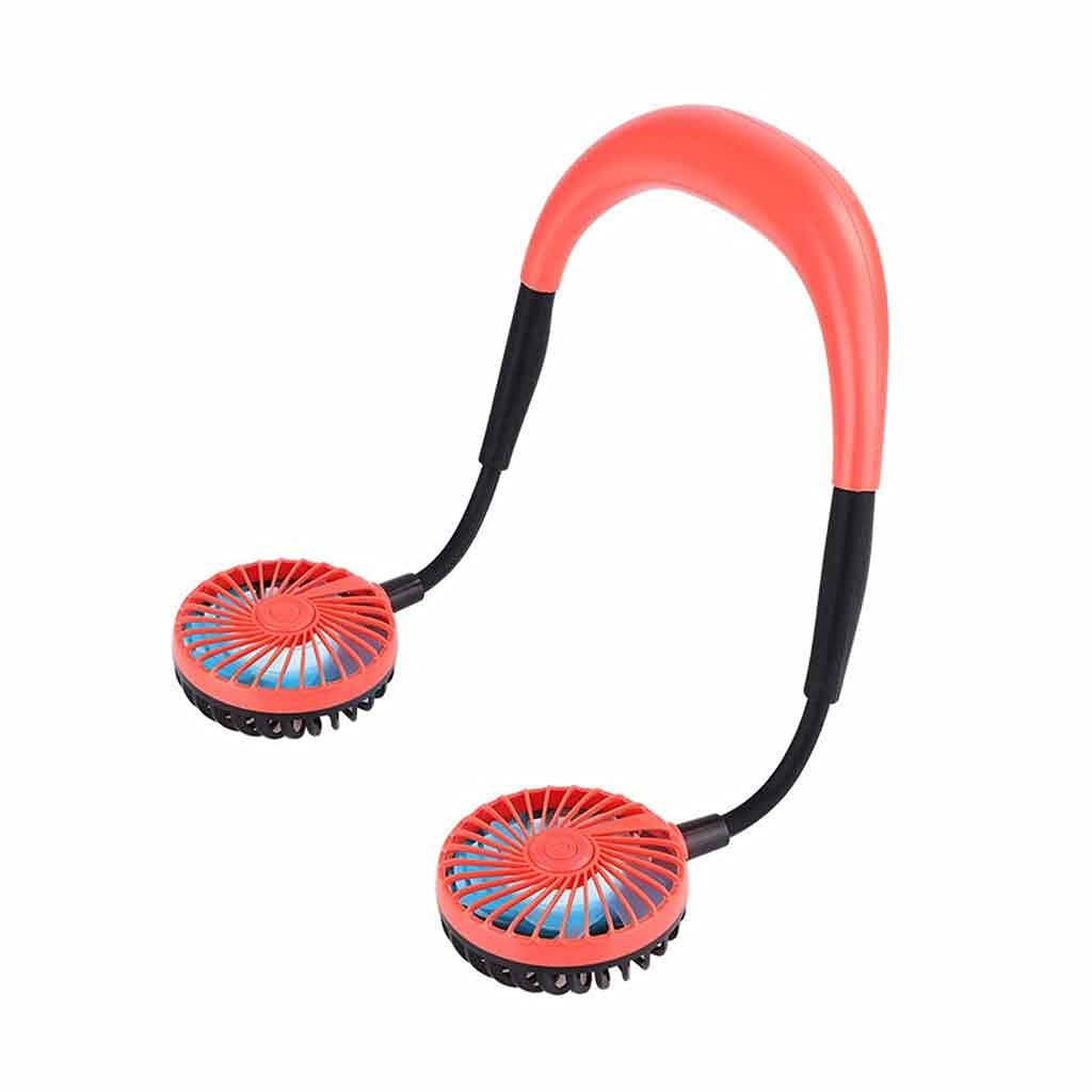 Ventilateur de cou anti-transpiration pliable à recharge USB pour rester au frais au bureau