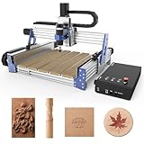 Genmitsu CNC Router Machine PROVerXL 4030 V2, NEMA 23 Closed-Loop Stepper Motor, 3 Axis Milling Machine with 400W Spindle, Fast Speed for Wood Metal Acrylic PCB MDF, Working Area 400 x 300 x 110mm