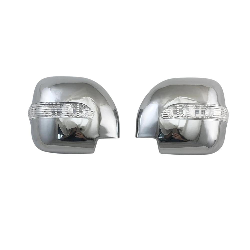 Couvercle de miroir chromé LED ABS pour Mitsubishi Montero 2001-2006
