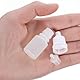 Lusofie 20 Stück Kleine Liquid Flaschen 5 Ml Plastikflaschen Leer Plastiktropfflasche Augentropfen Flasche Kunststoff Tropfflaschen Quetschbare Tragbare Reise Augentropfflasche Mit Kappe Und Stöpsel