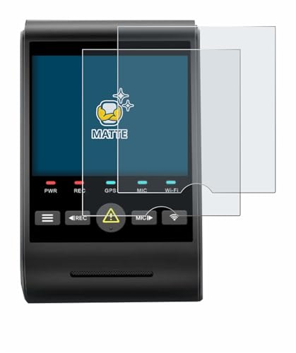 brotect Screen Protector Anti-Glare Compatible with VIOFO A229 PRO (2 Pack) Screen Protector Matte, Anti-Fingerprint Protection Film