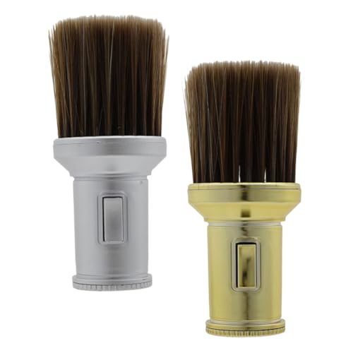 Brosse coiffure pour salon et maison lot de 2 brosses barbier pour nuque propre