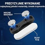 10 magnetycznych magnesów okiennych, na moskitierę, magnes do moskitiery i zasłony, mocne klipsy mocujące, bez wiercenia, łatwy i szybki montaż