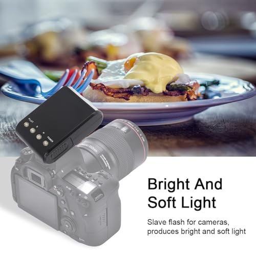 On Camera Flash Portable Mini Digital Hot Shoe Mount Flashlight for DSLR Cameras Built In Digital Slave and Auto Pre Flash Sensor - Image 2