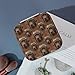 Fashion Jewelry Travel Case for Women Bridesmaid, Chocolate Lab Brown Labrador Dog Print, Lightweight PU Leather Organizer Box for Rings Bracelets Earrings