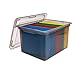 Staples Letter/Legal File Box, Translucent Smoke