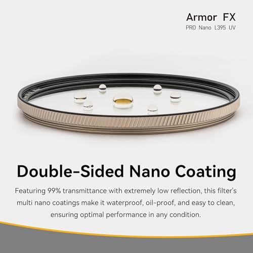 Filtro UV NiSi Armor FX Pro nano coating protector de lentes a prueba de explosión 4