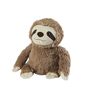 Warmies JUN-SLO-3 Heatable Plush Toy, Brown