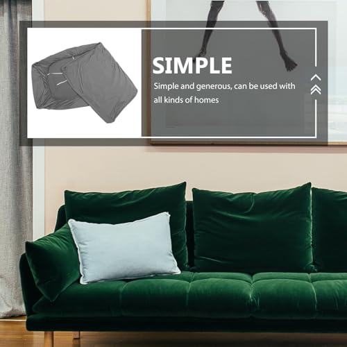 Housse extensible pour chaise longue sans accoudoirs polyester et élastique - 8
