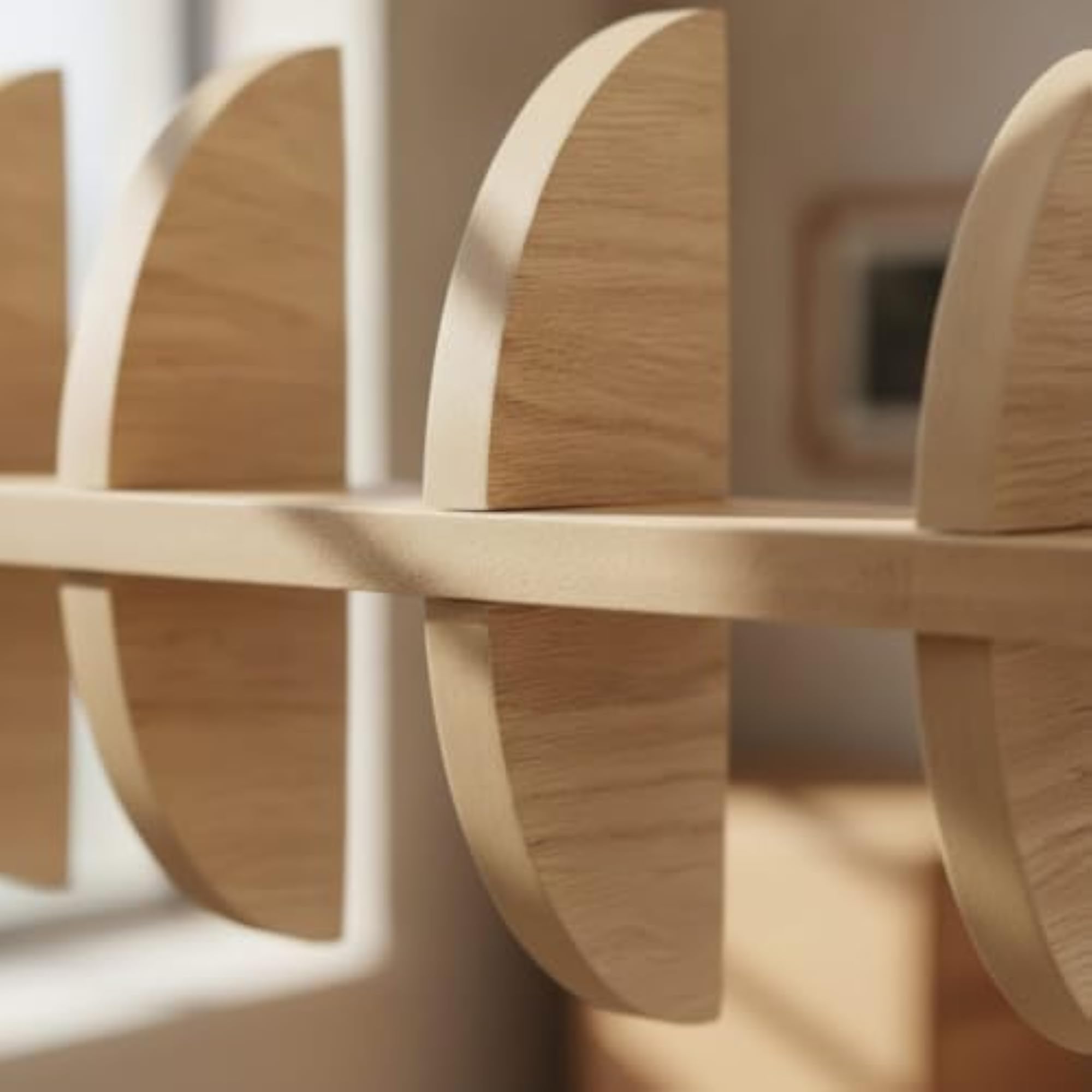 Nautical Wooden Marine Creature Wall Shelf