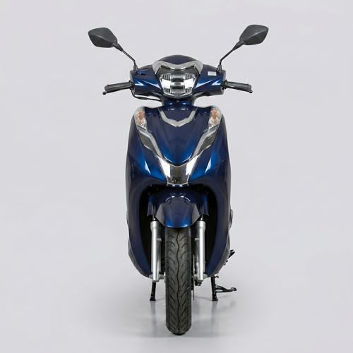 Image of Ryoto Electric Scooter Non RTO Lithium-ion, Top Speed: Approx. 25-30 km /h, Range (Mileage): Approx. 70-90 km per Charge, Waterproof Electrical Bike Scooty (Blue)