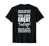 essere positivo & Dear person behind me