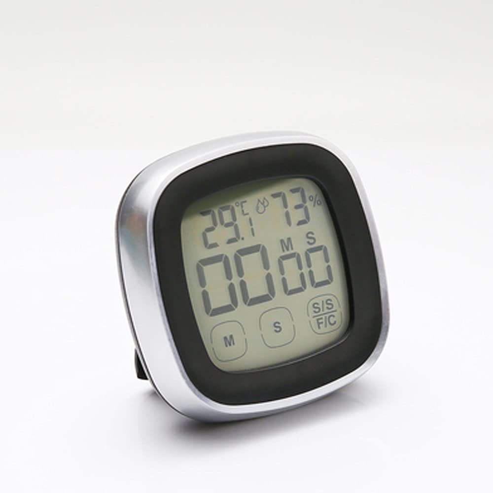 Timer kuchenny, cyfrowy minutnik do odliczania kuchni, zestaw cyfrowy zegar kuchenny z ekranem, cyfrowy zegar, kwadratowy minutnik, zegar do odliczania, budzik z odliczaniem, stoper snu