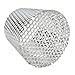 Niceminiwall Filtro di scarico a pavimento in acciaio inossidabile 304, per grondaie e tubi di scarico del tetto, anti-intasamento, resistente alla corrosione, per piscine, giardini, balconi (90 mm) immagine