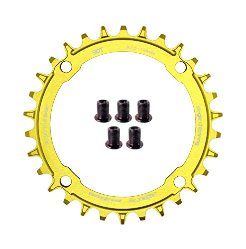 image for JGbike Elite Round Oval Chainring 104mm BCD 30T 32T 34T 36T 38T Narrow