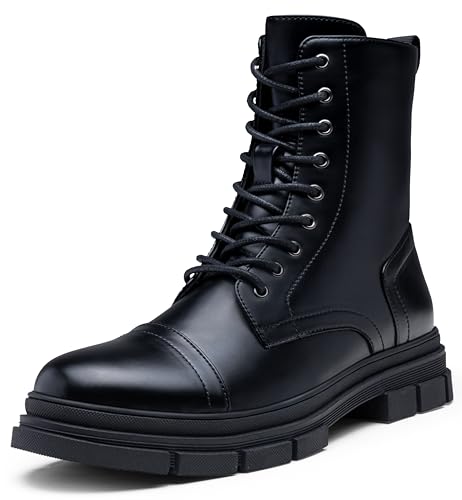 Image of Jousen Men's Boots Fashion Motorcycle Combat Boots
