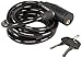 Hunters Specialties 6 ft Cable Lock with Key - Hunting Weather-Resistant Heavy Duty Anti-Theft Security Cable for Treestands, Trail Cameras & Outdoor Gear (1 PACK)