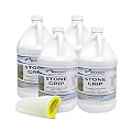 Stone Grip Industrial (4-Gallon Case) Non-Slip Floor Treatment to Prevent Slippery Tile/Stone Floors. Indoor/Outdoor, Residential/Commercial, Works in Minutes for Increased Traction