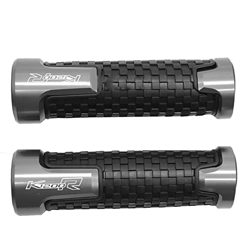 Poignées guidon moto anti-glisse alu 22mm : finies les mains fatiguées