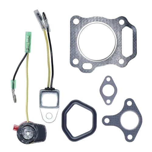 Kit de juntas de culata y silenciador para motor Honda GX240 de 8 HP con interruptor de parada