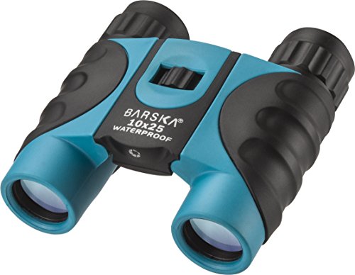 Binoculares Compactos Barska 10x25mm Azul Impermeable miniatura 1
