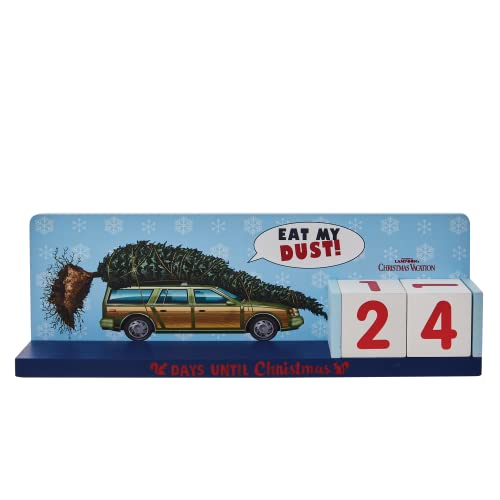 Department 56 National Lampoon's Christmas Vacation The Griswold Family Car Eat My Dust Advent Countdown Calendar, 3.75 Inch, Multicolor