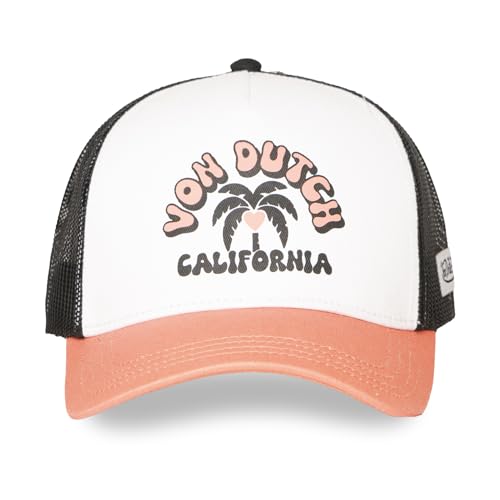 Casquette Von Dutch avec visière courbée et patch brodé retro