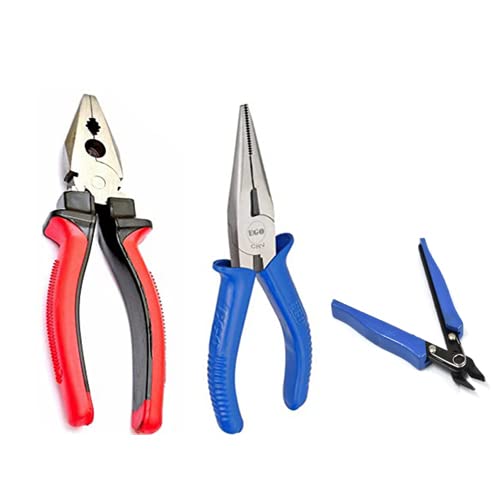 Red Champion Heavy Duty Sturdy Steel Diagonal Combination cutting Plier 8-inch (Red) color will be as per stock available Diagonal Plier Length 8 inc With Nose Plier And Nipper Wire Cutter (B0BLW3C1RH) Amazon Price History, Amazon Price Tracker