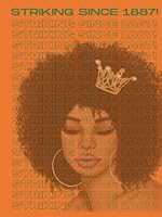 Striking Since 1887 HBCU Hardcover Classic Lined Journal: A Lined/Ruled Notebook/Diary for HBCU Students, Lined Classic Hardcover for Women, 8.25 x11 ... for Planning, Note-Taking, and Reflecting 1734729058 Book Cover