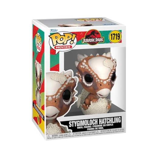 Funko POP! Movies: Jurassic Park Hatchling - Stygimoloh - Stygimoloch - Vinyl-Sammelfigur - Geschenkidee - Offizielle Handelswaren - Spielzeug Für Kinder und Erwachsene - Movies Fans