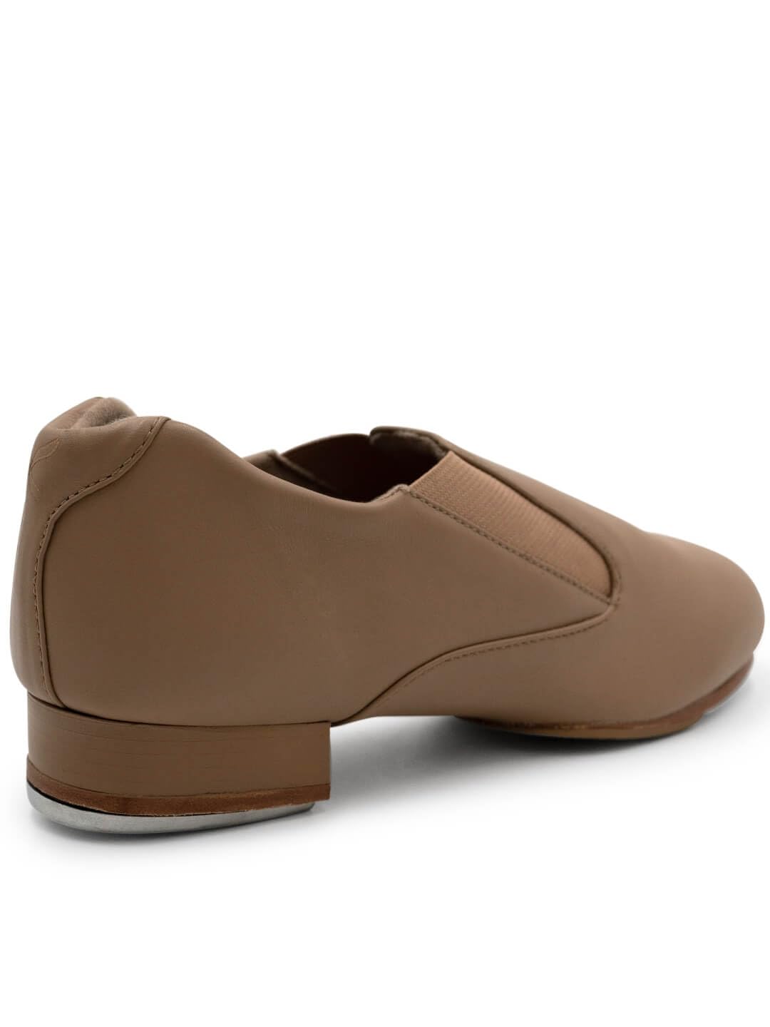 Capezio Women's Riff Slip-On Tap Shoe, 8 Caramel