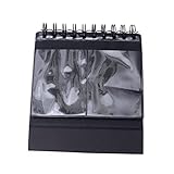 Ciieeo Elegante Album Fotografico Con Calendario Da Scrivania Collezione Di Album Fotografici Artistici Per Matrimoni Viaggi Album Con Calendario Nero