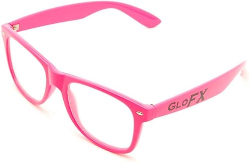 Miniatura 5 de GloFX Gafas de difracción con efecto corazón - Mira corazones! - Efecto especial Rave EDM Festival Gafas que cambian de luz..