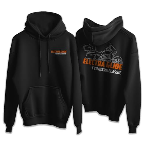 Harley Electra Glide CVO Ultra Classic FLHTCUSE Hoodie - Motorcycle Rider Sweatshirt for Men & Women, Biker Enthusiast Gift