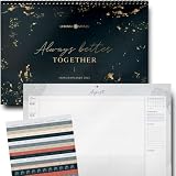 Kalender 2023 Familienplaner Wandkalender mit 6 Spalten & Stickern von Lebenskompass 