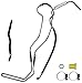 ACDelco Professional 36-366154 Power Steering Return Line Hose Assembly