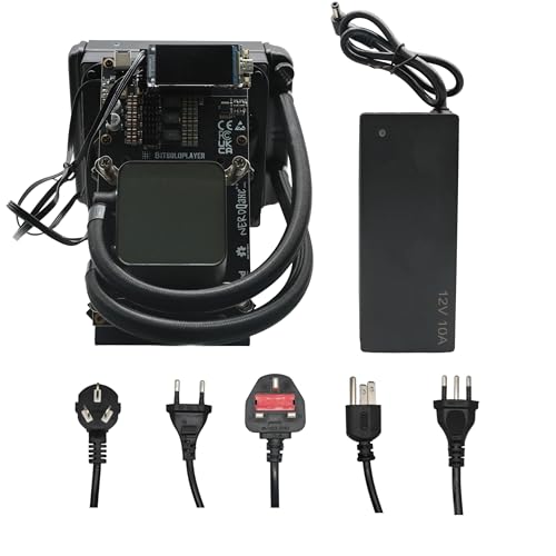 Bitcoin Miner Nerdqaxe++ Hydro 4.8TH/S 75W Silent Low Power Bitcoin Home Miner SHA-256 Crypto Asic Miner Support Solo or Pool Mining