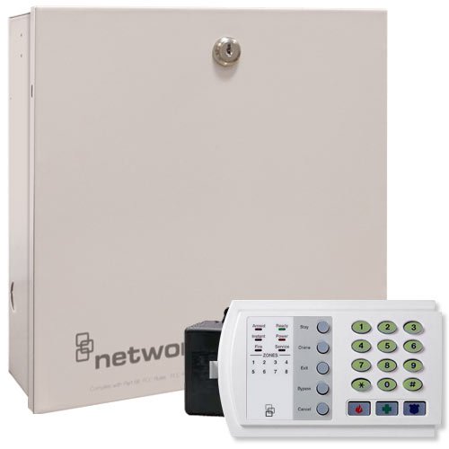 Interlogix Networx Nx 6 Security System Kit With Nx 108e Keypad Nx 6 Kit Amazon In