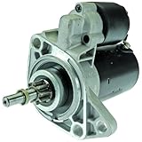OEG Parts New Starter Compatible With Volkswagen Beetle 1.9L 2004, Cabrio 2.0L 1995-02, Jetta Golf