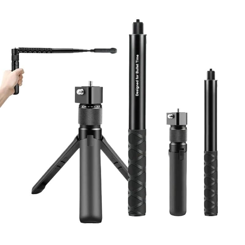 Compatible para GOPRO 13 Palo Selfie Invisible Trípode | Bullet Time Handheld, para Insta360, Cámara Acción(Tripod)