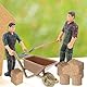 8 Stücke Strohballen Mini Heuballen Futterset Spielzeug Miniatur Bauernhof Zubehör Ladhausstil Heu Mini Gartenwerkzeug Für Basteln Puppenhaus Bauernhof Halloween