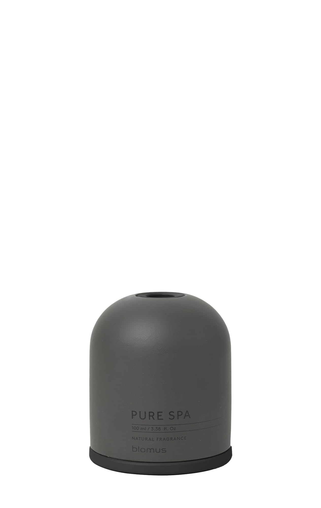 blomus Raumduft -FRAGA- | Farbe Tarmac | Duft Kyoto Yume | 100 ml | Aus Beton, farbigem Glas und Kunststoff; Maße 9 x 9 x 26 cm