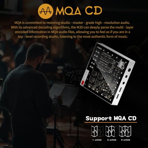 SMSL M20 MQA DAC avec quadruple puces CS43131 et sortie 4.4mm