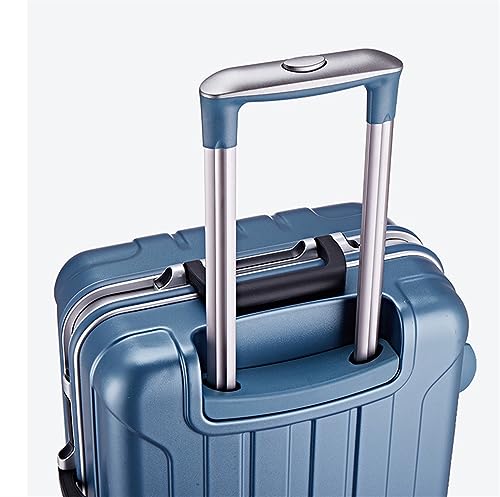 Luggage Suitcase Carry On Luggage Aluminum Alloy Trolley Case Classic Thick Stripe Suitcases Portable Lugage Checked Luggage2