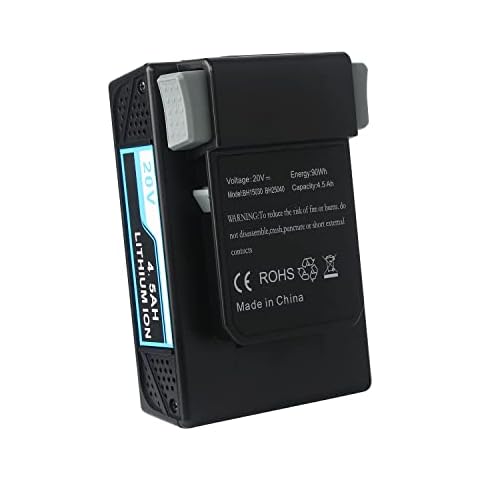 Muybienz 4.5Ah battery replacement for Vax Battery BV25040 BV15030 BH15260PC,Compatible with Vax Cordless Vacuum Cleaner Hardfloor Cleaner Cover